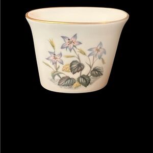 Vintage Royal Worcester toothpick holder Fine Bone China